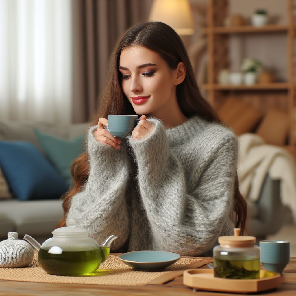 зеленый чай и здоровье женщины