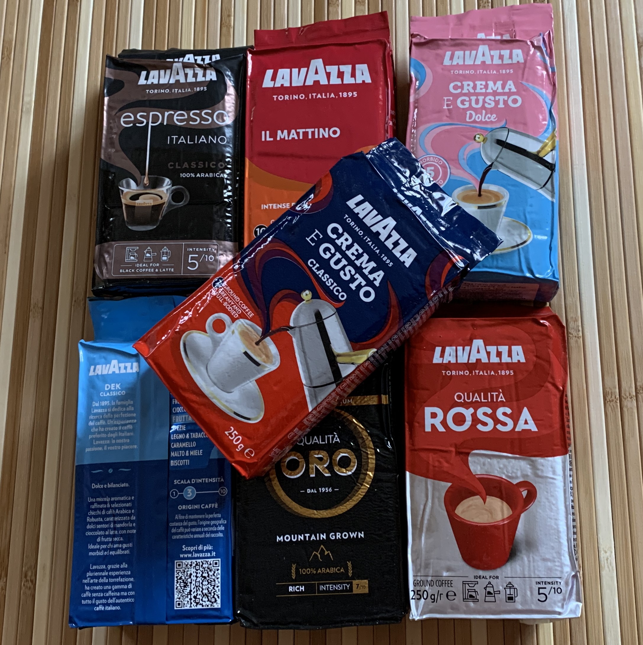 кофе Лавацца - сорта