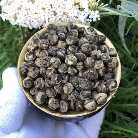 Элитный белый чай Бай Лун Чжу Белая жемчужина дракона 100 г