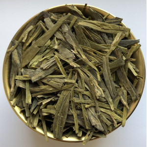 Китайский зеленый чай Лун Цзин Колодец дракона высший сорт 100 г. Photo 2