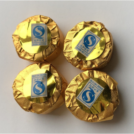 Шен пуэр золотой медальон - 100 г