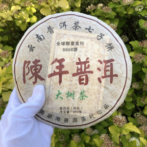 Шу пуэр Chen Nian 6666 2009 год 357 г