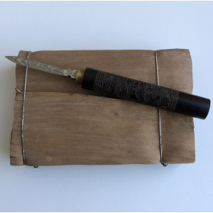 Чай шу пуэр Брикет в бамбуковом листе 2009 год 250 г. Photo 3